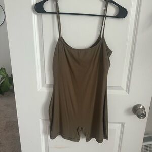 SKIMS ribbed play suit NWT
